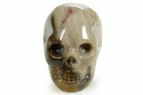 1.5" Polished Petrified Wood Skulls - Photo 2